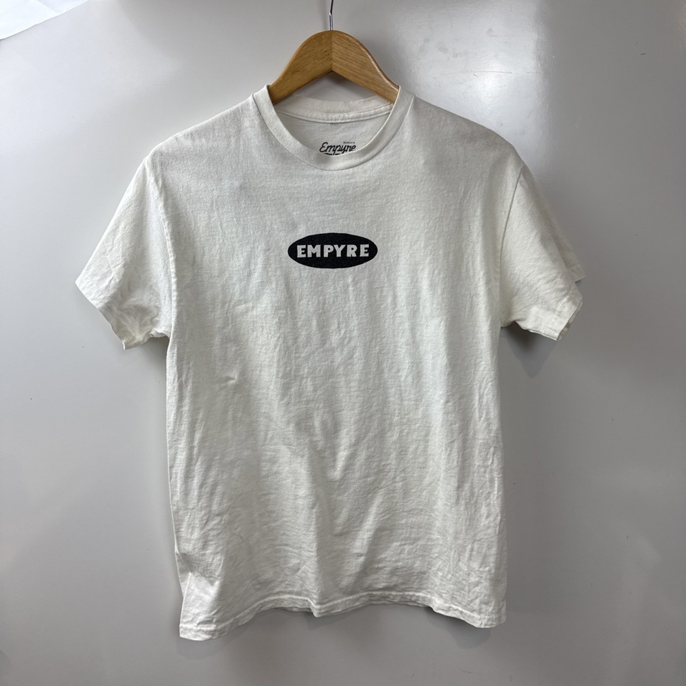 Empyre White Short Sleeve Tee Medium 100% Cotton Dominican Republic
